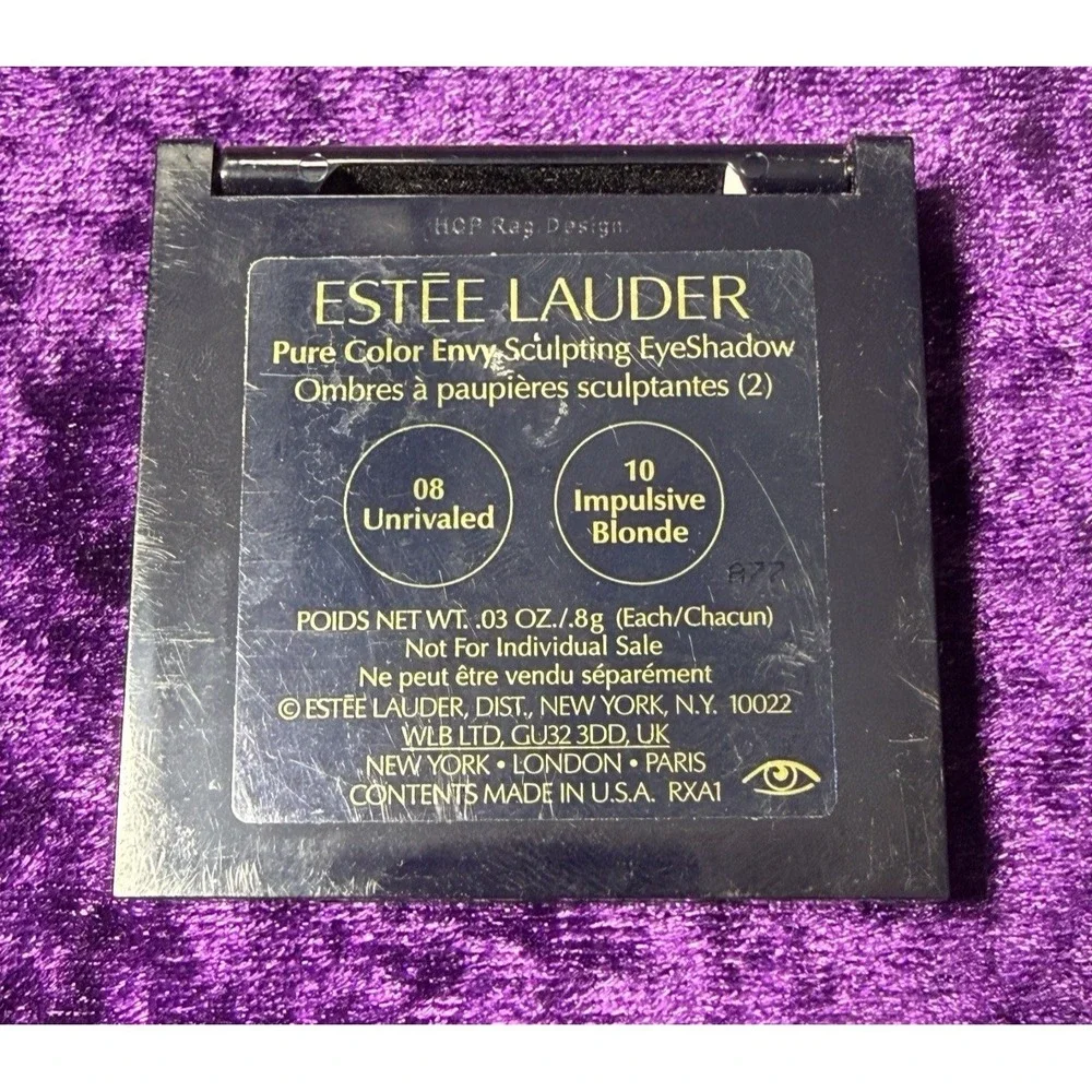 Estee Lauder Eyeshadow 08 Unrivaled 10 Impulsive Blonde Very Rare